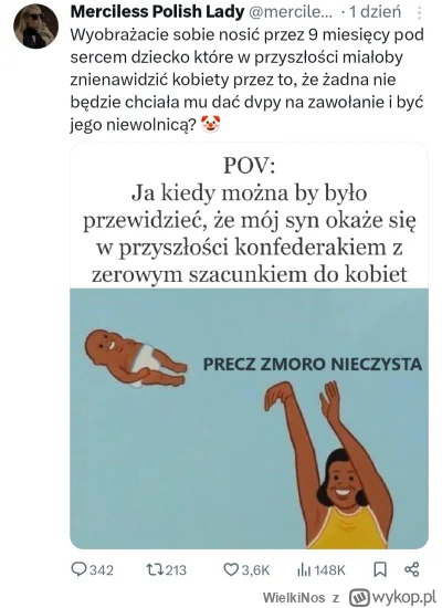 WielkiNos - Ja bym sama uczyła syna trzymania się z daleka od takich kobiet jak ta.

...