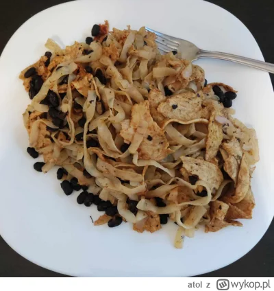 atol - #dieta 400 kcal na talerzu a prawie pół kg żarcia ( ͡° ͜ʖ ͡°) makaron konjac, ...