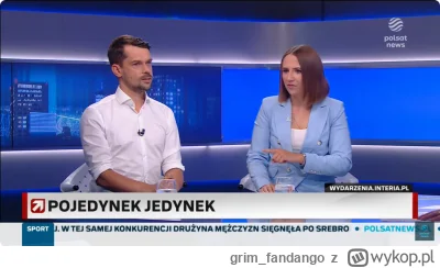 grim_fandango - Anna Bryłka gruzuje Platfusa Kołodziejczaka w Polsat News. Piękny wid...