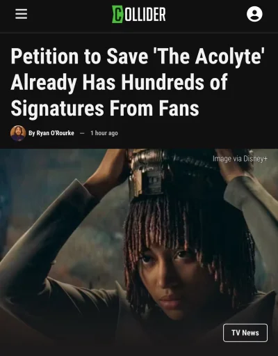 enforcer - Jest petycja - ludzie, ten serial trzeba uratować!
SPOILER

#starwars #ser...