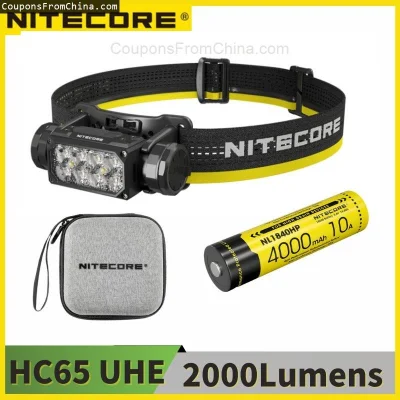 n____S - ❗ NITECORE HC65 UHE 2000lm Headlamp
〽️ Cena: 65.60 USD
➡️ Sklep: Aliexpress
...