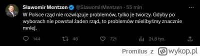 Promilus - Memcen już jest gdzieś na poziomie dzikiego trenera. Takie teksty mi się p...