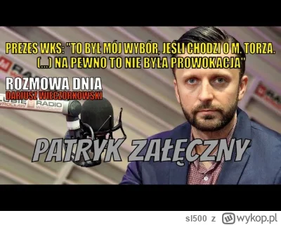 sl500 - Prezes Śląska Wrocław udzielił wywiadu po ostatnich publikacjach. 

„No ja by...