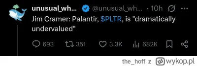 the_hoff - #gielda będzie korekta na $PLTR ( ͡° ͜ʖ ͡°)