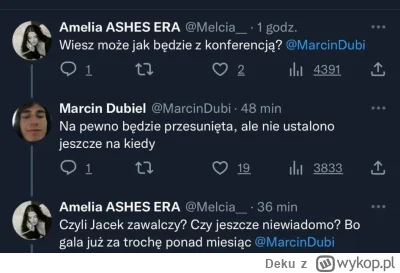 Deku - Dubiel potwierdza że konfa przesunięta
Czeczeni nie odpuszczą tej walki
#famem...