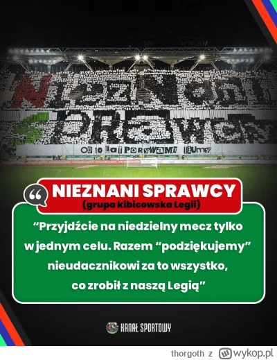 thorgoth - Będzie wesoło w niedziele
#mecz #legia