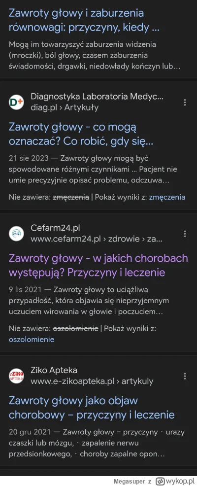 Megasuper - Znaleźć coś w google w dzisiejszych czasach to dramat. Na każdy temat tak...