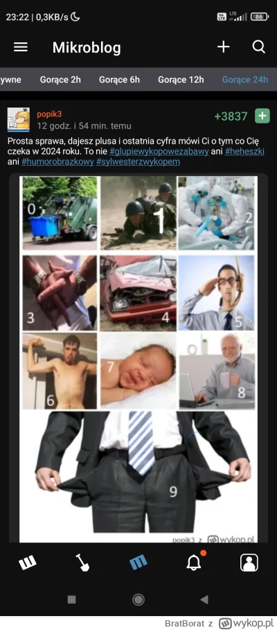 BratBorat - @popik3 akurat żona dziecka chcę więc się wszystko zgadza, dobry ten horo...