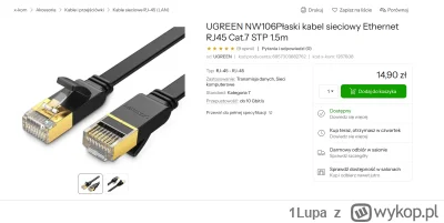 1Lupa - @1Lupa: nie wiem czy to cos daje, ale kabel mam taki
