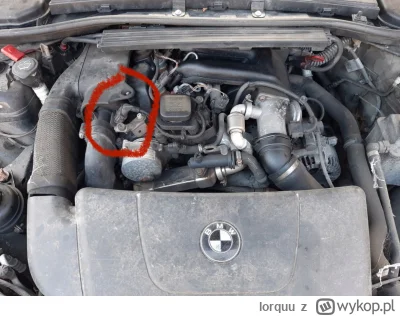 lorquu - #e90 #mechanikasamochodowa #bmw Czy to co zaznaczyłem na zdjęciu to jest prz...