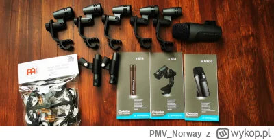 PMV_Norway - #muzyka #instrumemty #perkusja
Deal życia. Set mikrofonów za 800zl
#chwa...