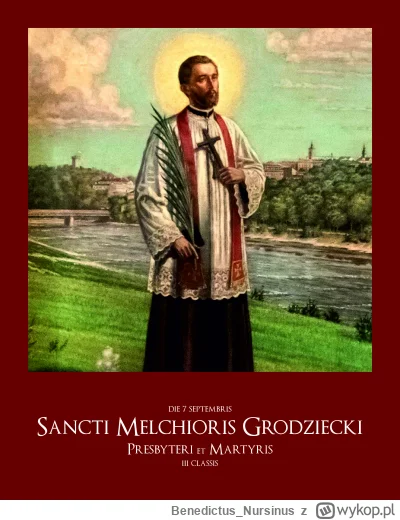 BenedictusNursinus - #kalendarzliturgiczny #wiara #kosciol #katolicyzm

sobota, 7 wrz...