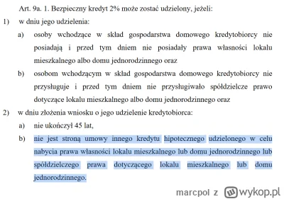 marcpol - > @marcpol: a czym jest kredyt hipoteczny na działkę budowlaną jeśli nie kr...