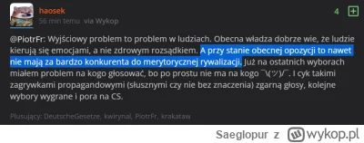 Saeglopur - @PiotrFr: @haosek Jak partyjny przekaz ładnie wstawiony w środeczek, wyre...