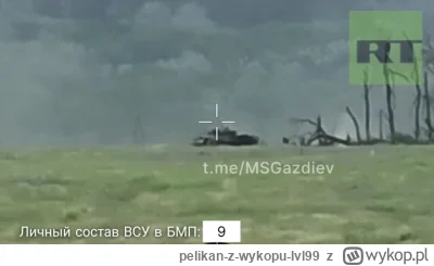 pelikan-z-wykopu-lvl99 - #ukraina #rosja #wojna Ukraiński BWP zabiera 7 żołnierzy z p...