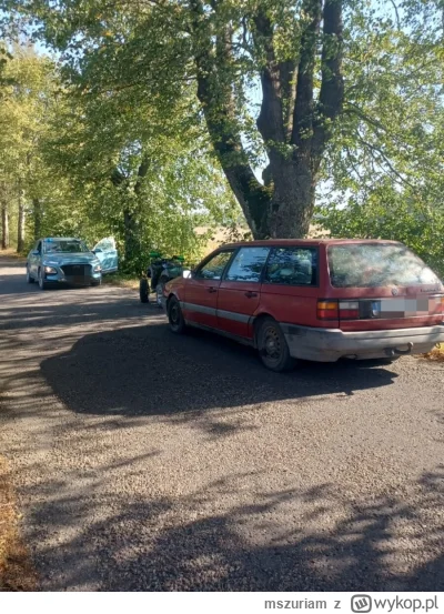 mszuriam - 15-latek quadem holował volkswagena – za jego kierownicą siedział pijany 2...