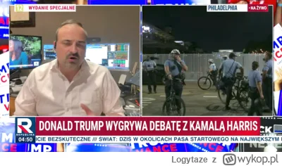 Logytaze - >eksperci raczej remis ze wskazaniem na Trumpa

@KOLEGAMAMY: Eksperci: