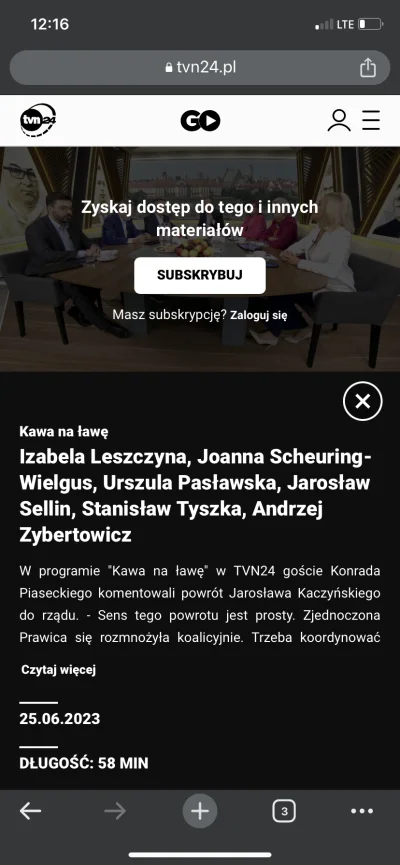 o.....z - @Nighthuntero: 
   w Tvnie też nigdy nie widziałem.

W kawie na kawę są na ...