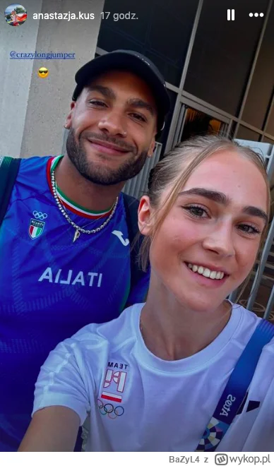 BaZyL4 - #paryz2024 

Bardzo fajny Włoch, zadbany, widać pozytywny człowiek, Sportowi...