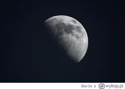 Ber3n - Jakiś czas temu zrobiłem zdjęcia księżyca swoją lustrzanką i byłem zdumiony, ...