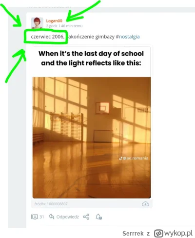 Serrrek - > bo to mogły być ostatnie zajęcia w styczniu przed feriami zimowymi na prz...