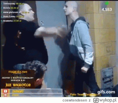 coswtendesen - "Potężny" Arsen wzbudza w ponad stukilowym tuczniku taki strach, że te...