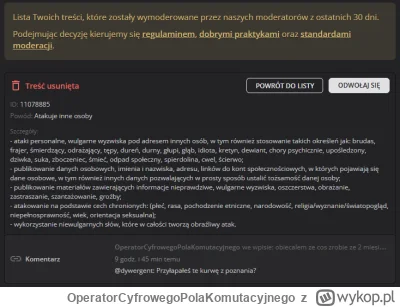 OperatorCyfrowegoPolaKomutacyjnego - #zalesie

https://wykop.pl/wpis/82347545/obiecal...