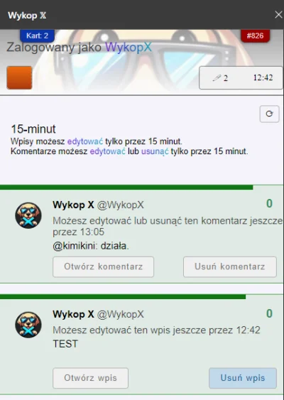 WykopX - @kimikini: działa.