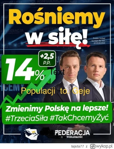 lajsta77 - #bekazkonfederacji #bekazprawakow #heheszki #tworczoscwlasna #polityka