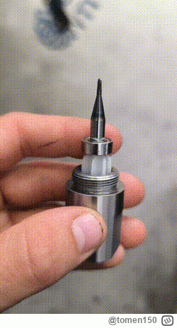 tomen150 - Taką zabawką od niedawna frezuje, mini multiplikator 
Napędzany wewnętrzny...