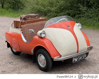 PawelW124 - #przegryw 

Kupiłbym sobie takie BMW Isetta żeby w lato dojeżdżać do robo...