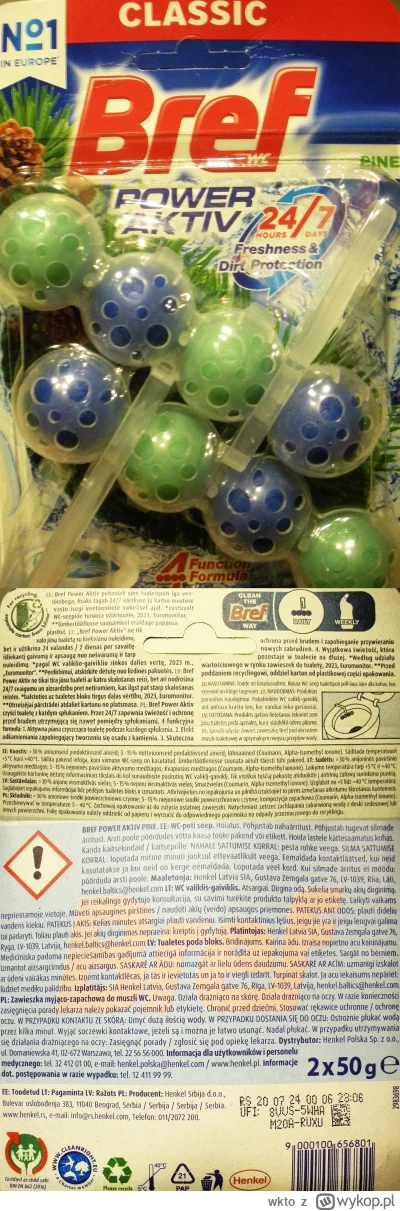 wkto - #listaproduktow
#zawieszkawc classic pine Bref Power Aktiv #bref
aktualny skła...