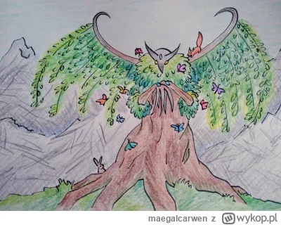 maegalcarwen - Temat: wiatr
Ancient of wind, czyli budynek Nocnych Elfów, gdzie trenu...