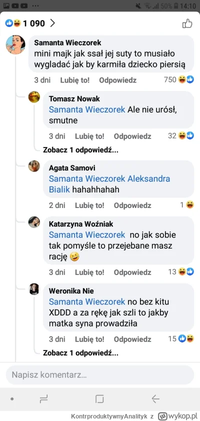 KontrproduktywnyAnalityk - Kobiety wcale nie śmieją się z niskich facetów bro. Po pro...