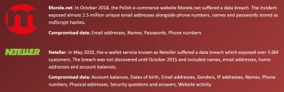 Dot-On - >@Dot-On: jak sprawdzić co tam wyciekło ?;)

@Primo92: Na dole masz listę z ...