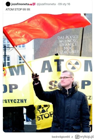 badreligion66 - #polityka  któż to kiedyś nie chciał atomu w Polsce? A teraz nie chce...