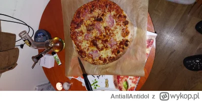 AntiallAntidol - Pizzka na boczku z podwójnym serem na gastro zdecydowanie najlepsza(...
