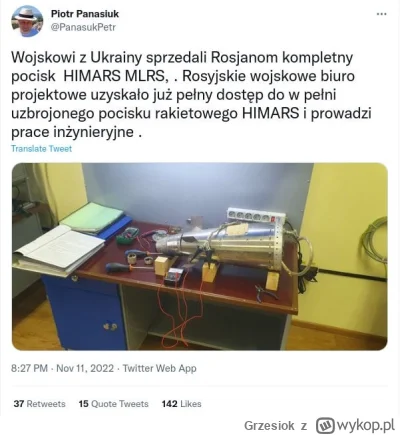 Grzesiok - Quo vadis ruska propagando.

Co to za radość z dzisiejszego rzekomego prze...