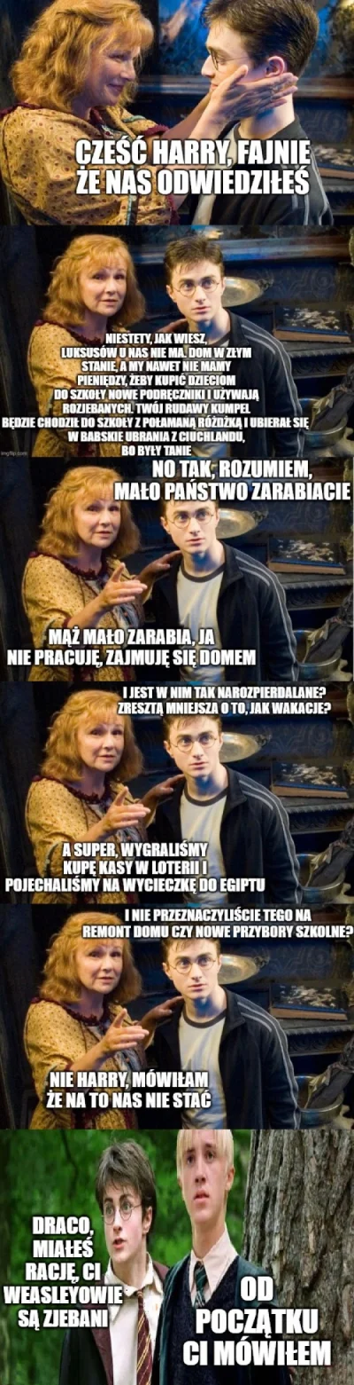 Belzdron - #logikarozwychpaskow #logikaniebieskichpaskow #harrypotter #heheszki #taka...