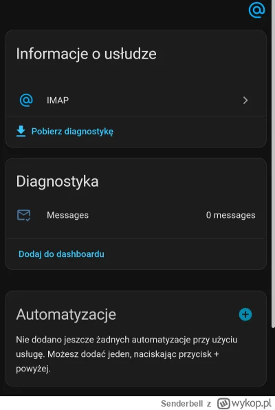 Senderbell - @hukot 
Ale to jest tylko wyzwalacz. - przyszedł mail. Dalej działa node...