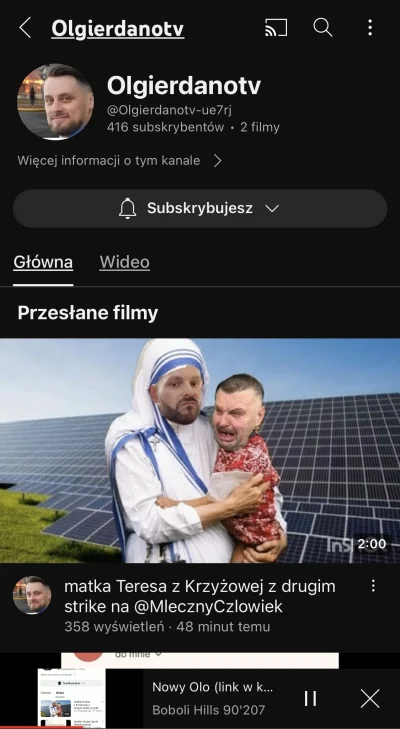 DrTRAPH0USE - Nowy kanał Olgierdano, subujcie jego wszyscy 

https://youtu.be/BK3xD6-...