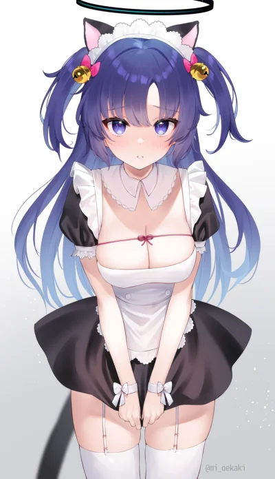 OttoFlick - #randomanimeshit #anime #zakolanowkianime #kemonomimi #maid #bluearchive ...