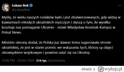 d4wid - Brawo Kosiniak! 
Argument godny konfederaty o deportacji: "oni piją kawę w Po...