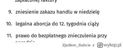 Zjadlem_Babcie - Jak PO chce zrealizować ten punkt? Do tego trzeba zmienić konstytucj...