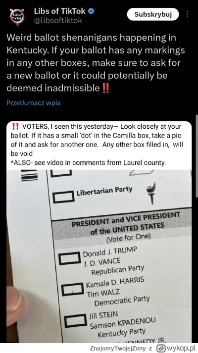 ZnajomyTwojejZony - Już oszukujo 

#wybory #usa #trump