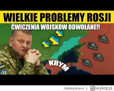 Jimmybravo - WIELKIE PROBLEMY rosji! - kreml ODWOŁUJE ćwiczenia wojskowe

#wojna #ukr...