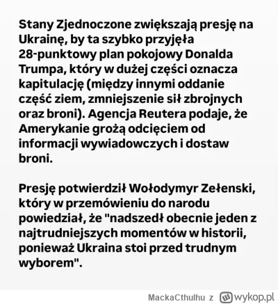 MackaCthulhu - Trump to jest gangrena wolnego świata 
#usa #wojna #neuropa #4konserwy...