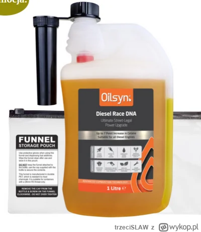 trzeciSLAW - Jakiś czas kupiłem sobie dodatek do diesla racedna archoila i załałem z ...