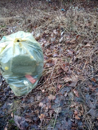 Dobry_Gospodarz - Kolejne 100 litrów śmieci opuszcza #las  

Niby niewiele, ale jak t...