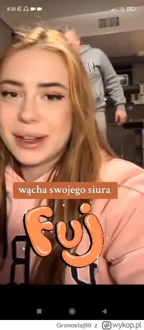 Gronostaj90 - Na bank sprawdzał czy nie yebie łoctówo 
#danielmagical